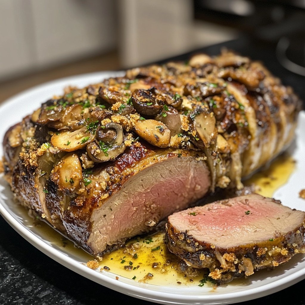 Das beste gefüllte Rinderfilet zu Weihnachten