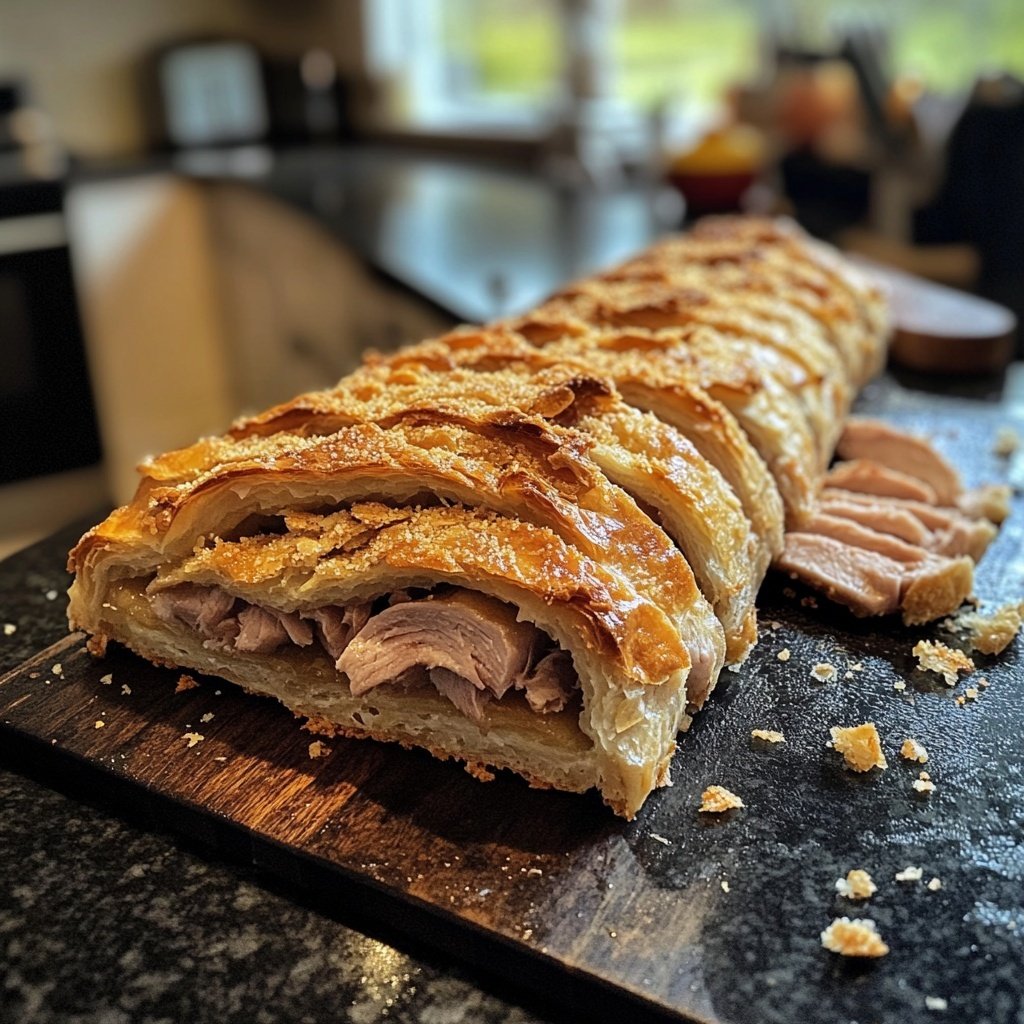 Schweinefilet im Blätterteig