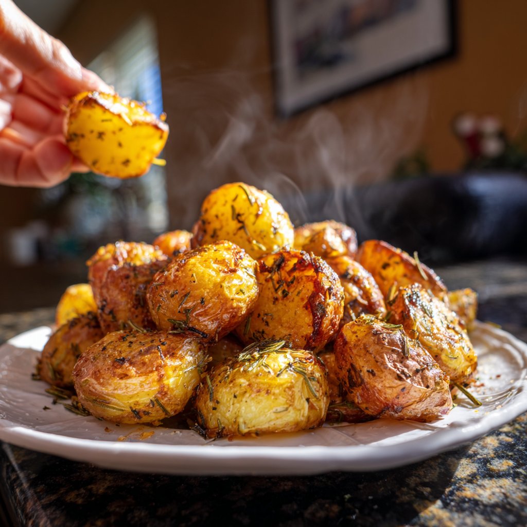 Knusprige Rosmarin-Ofenkartoffeln