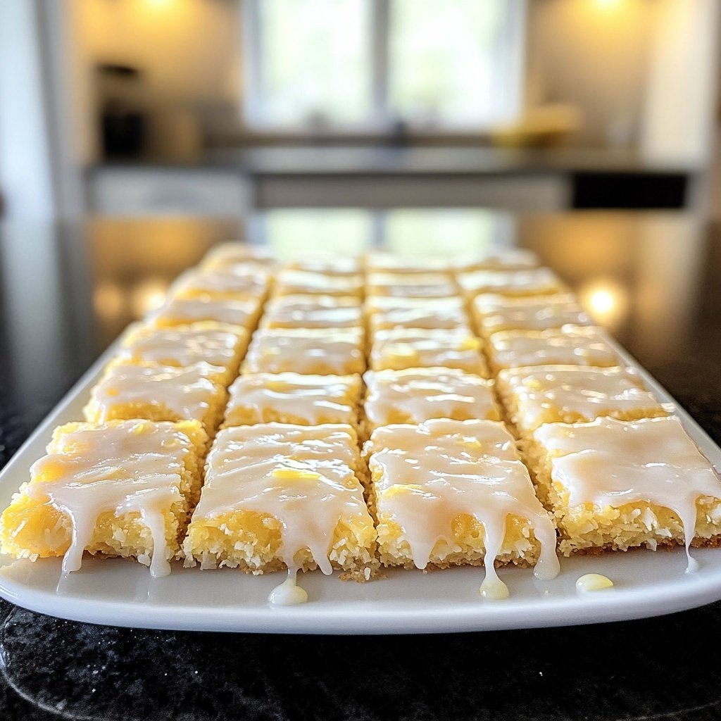 Meyer Zitronen Kokos Riegel