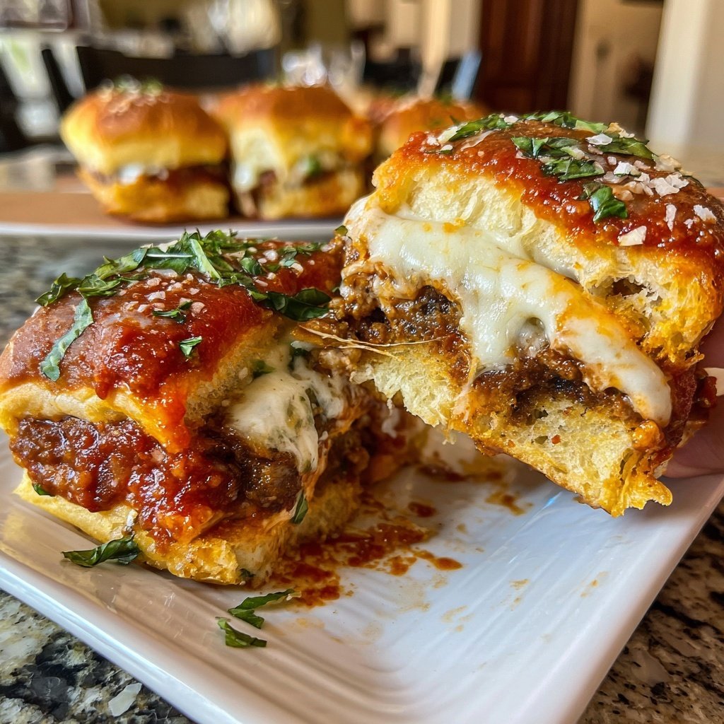 Auberginen Parmesan Sliders