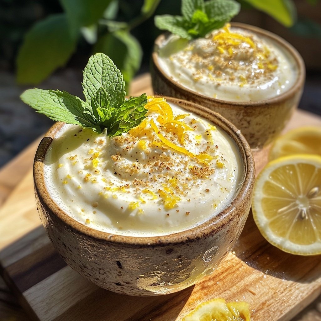 Meyer Zitronen Posset Sahne