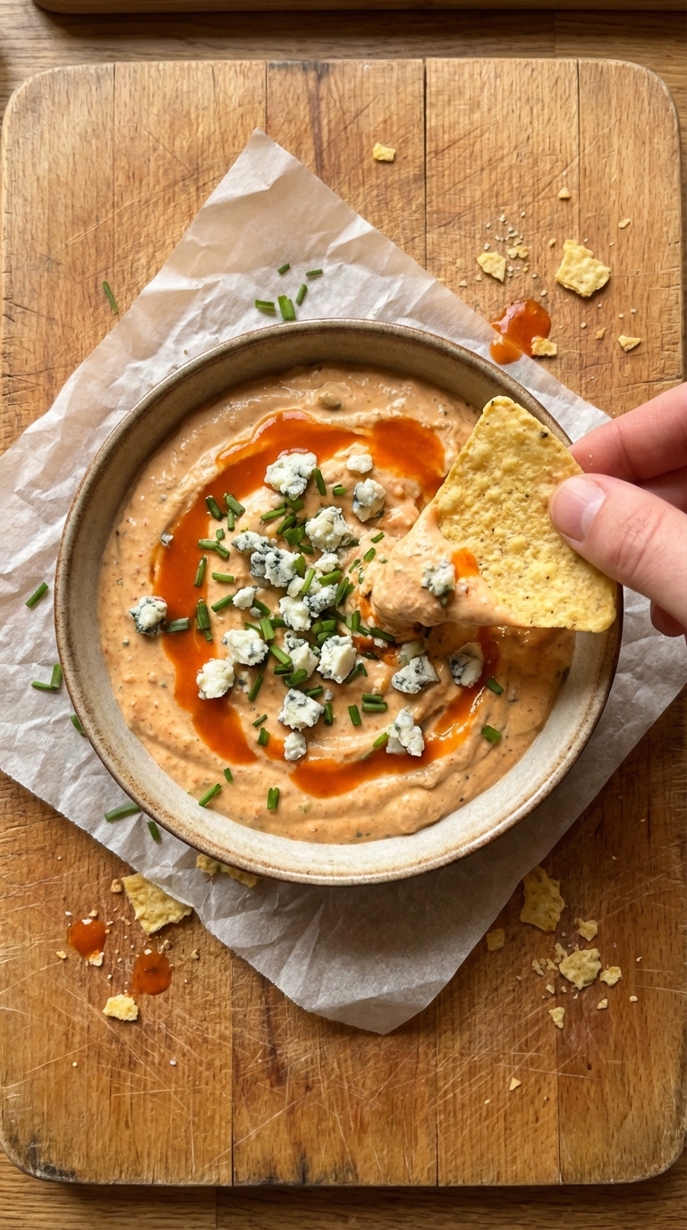 Buffalo Gewürzter Tofu Dip​