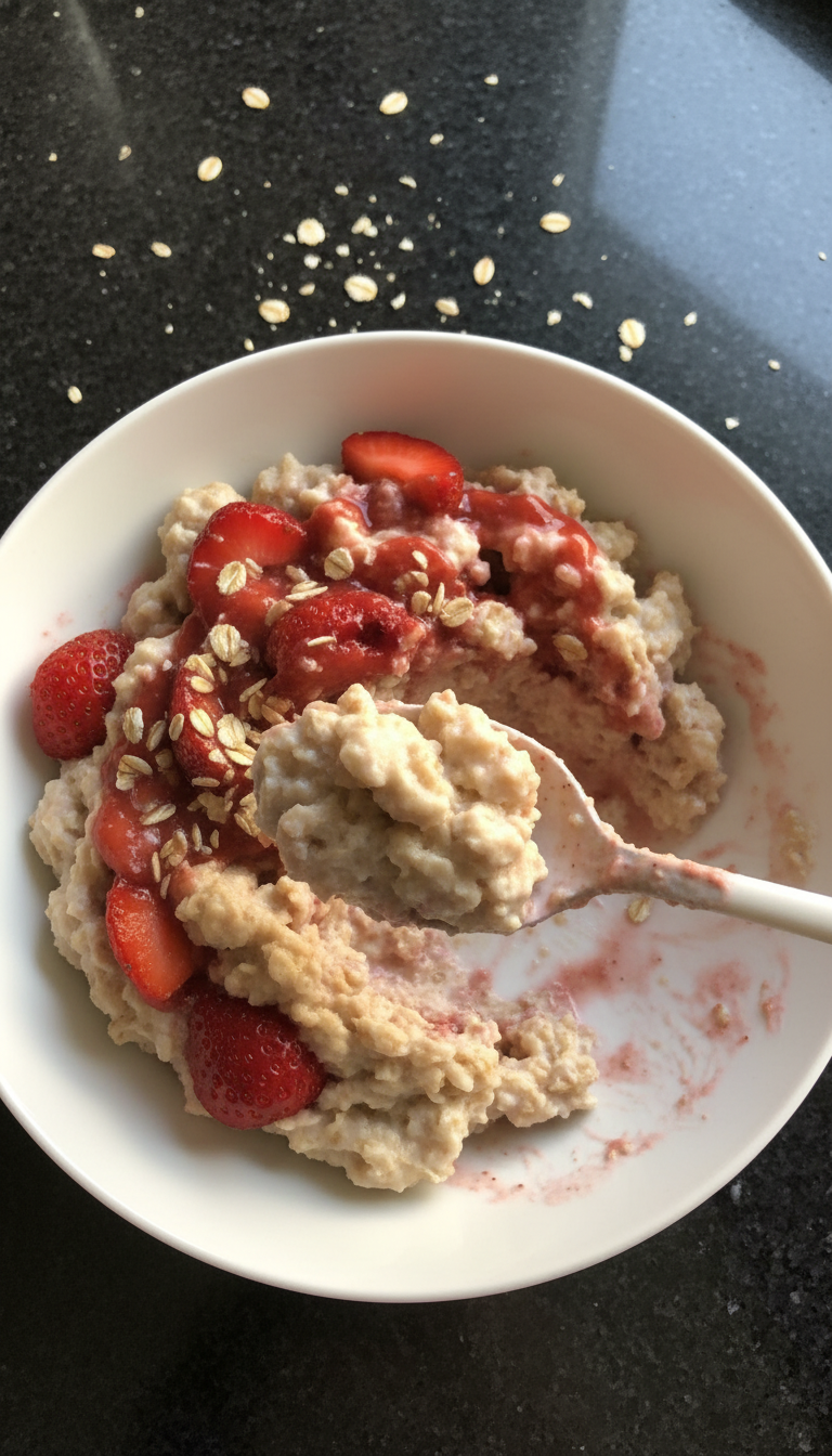 Cremiger Erdbeer Oats Genuss​