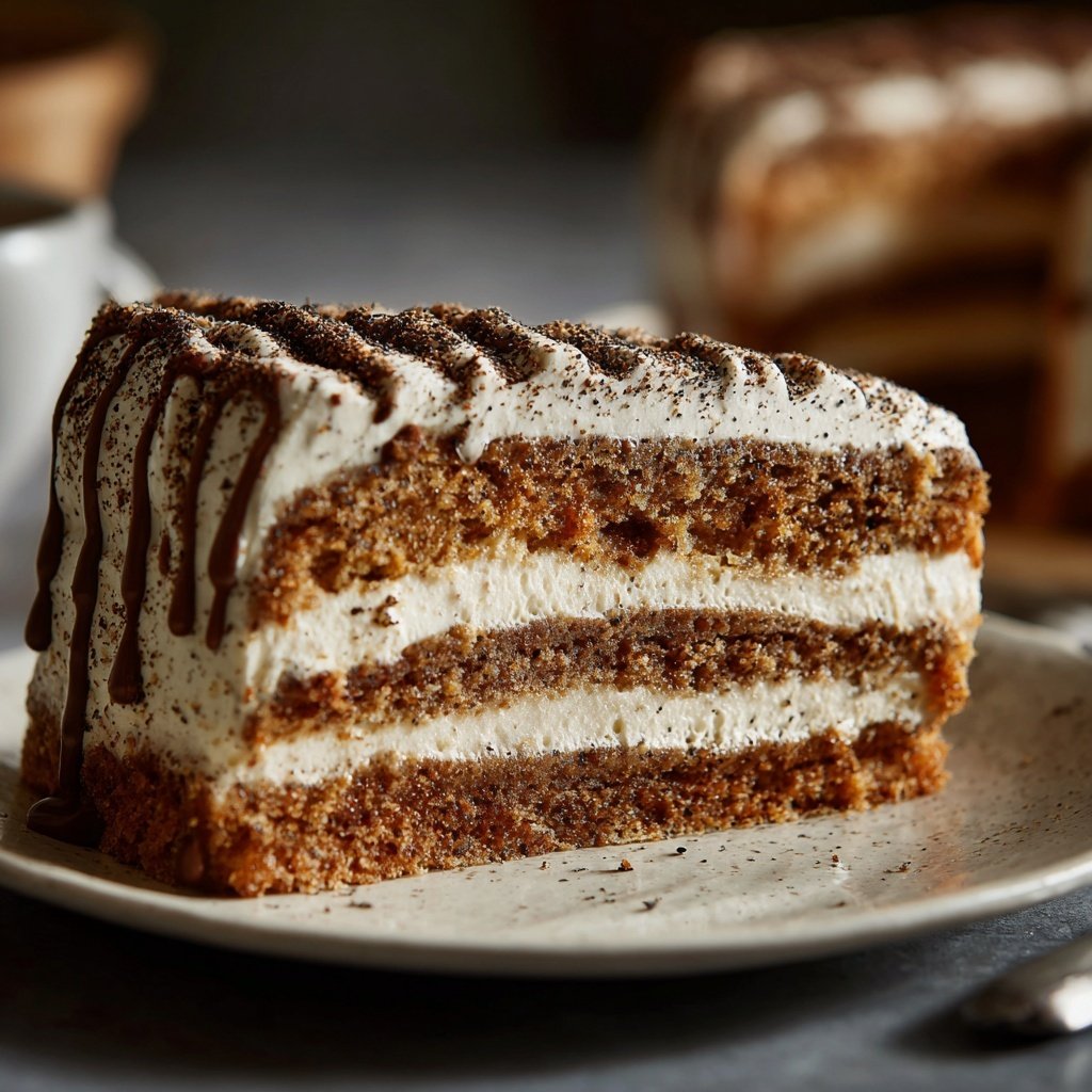 Steinbock Earl Grey Sahne Kuchen