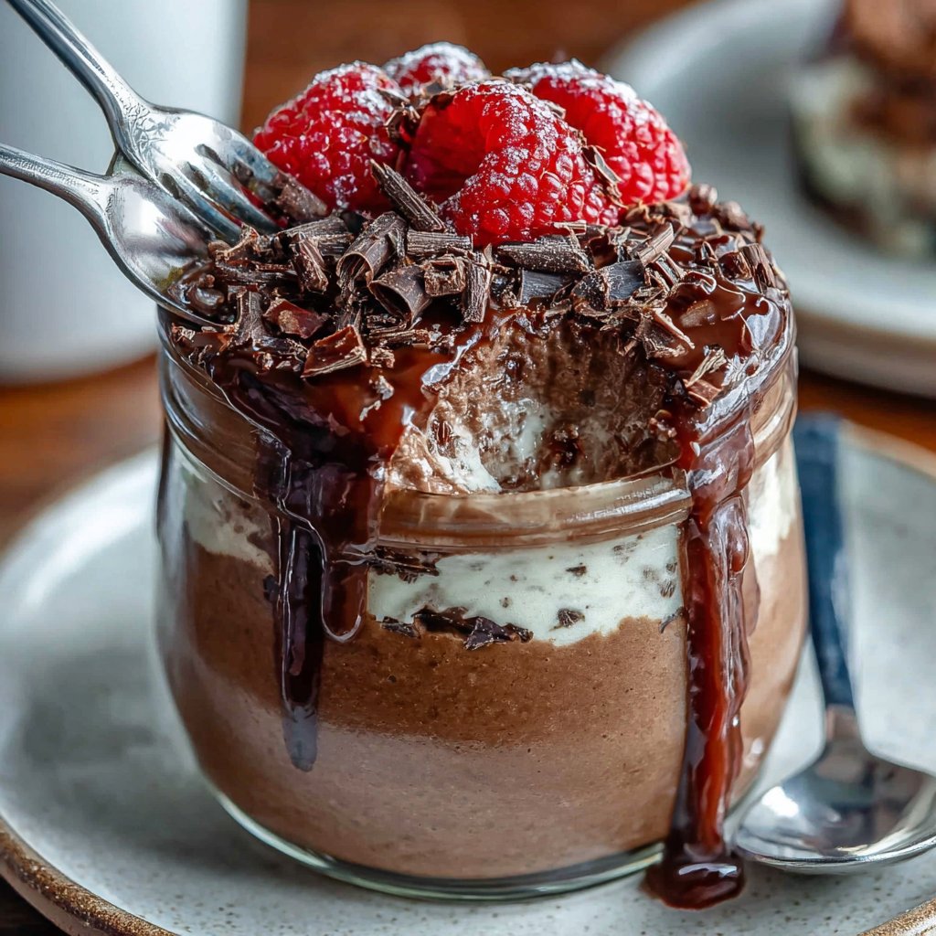 Schoko Protein Chia Pudding