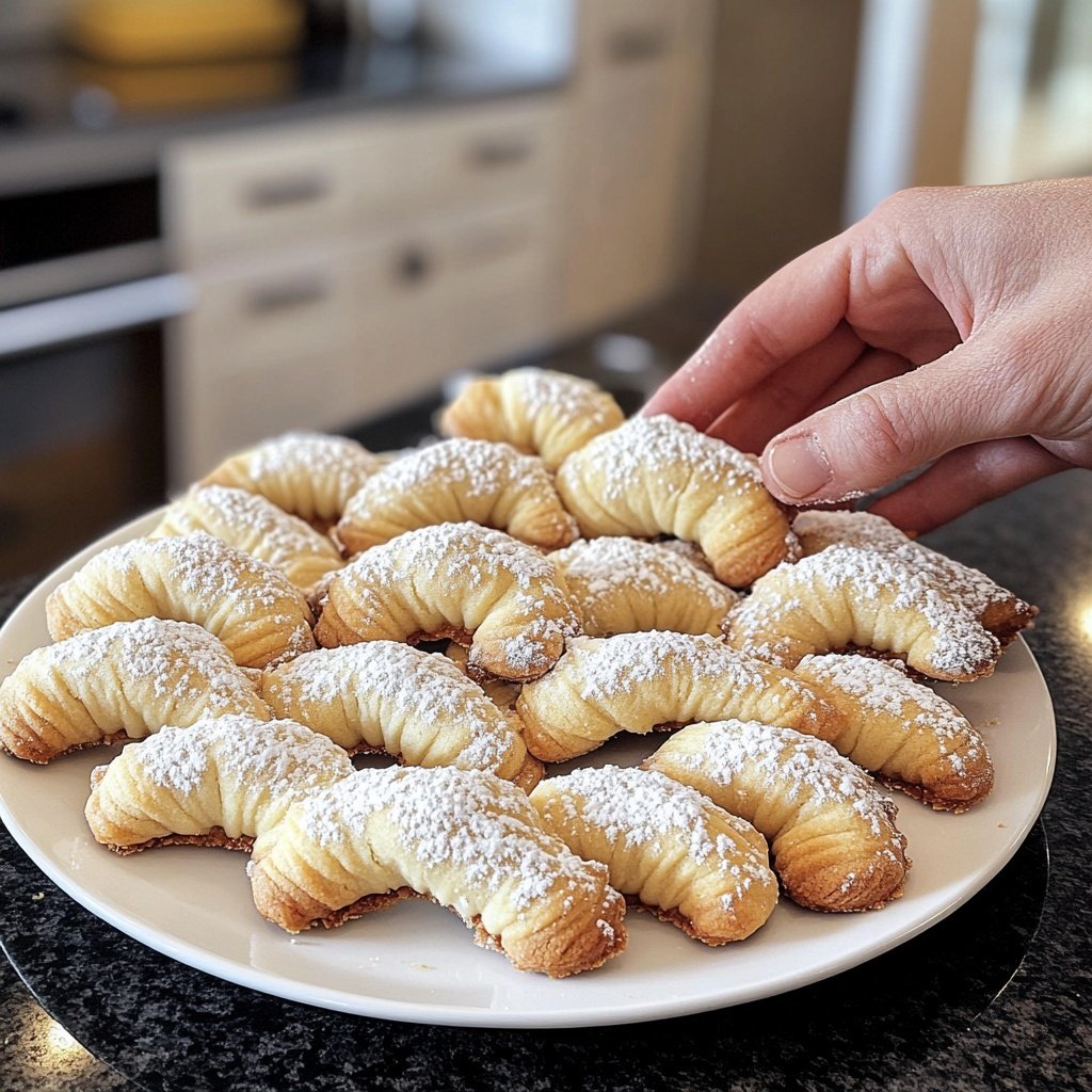 Buttrige Vanillekipferl