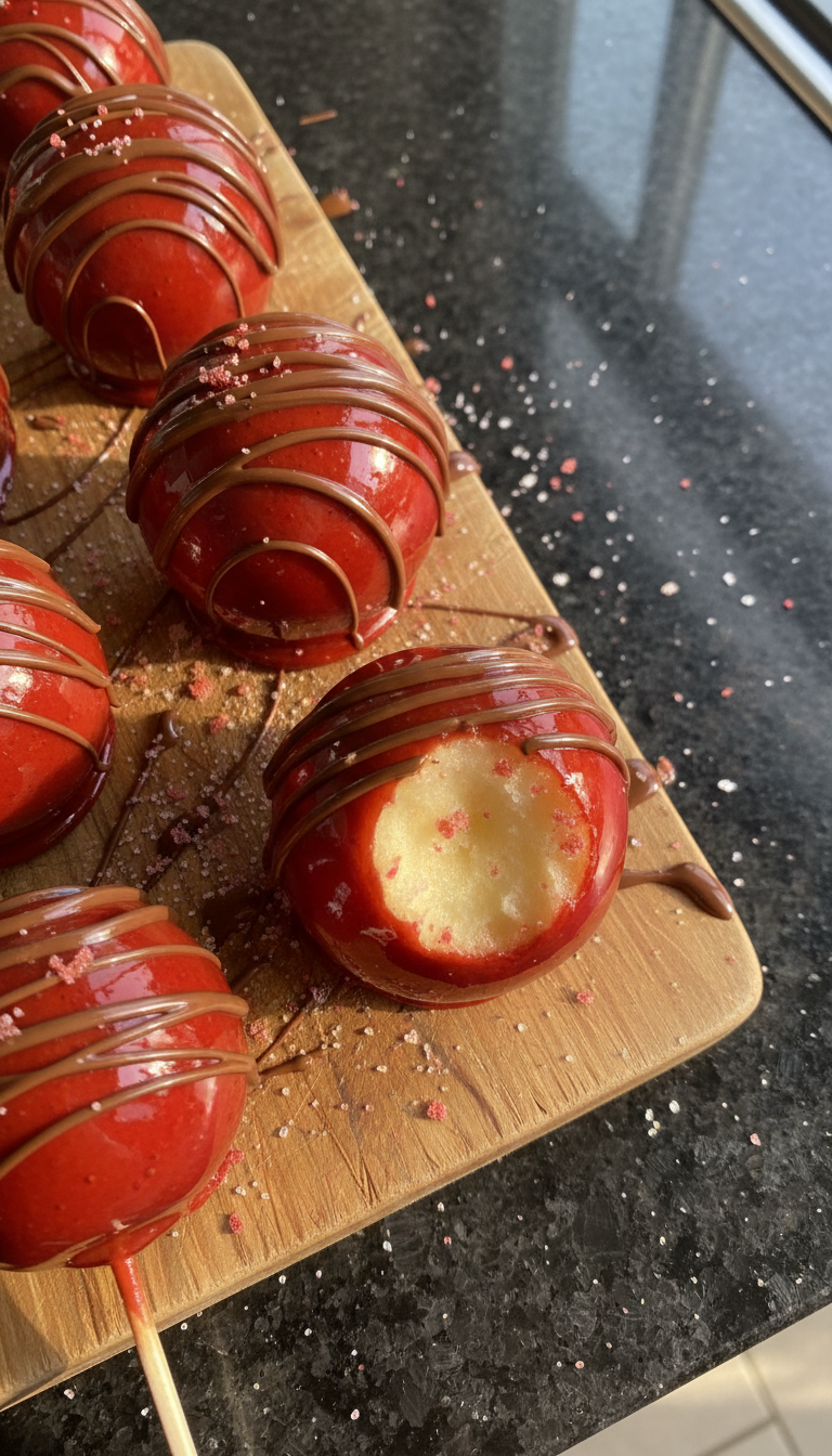 Mini Liebesapfel Pops​