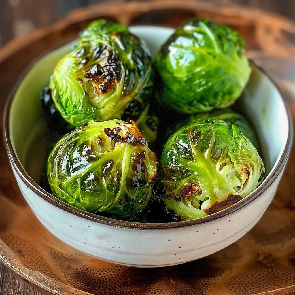 Knusprige Rosenkohl aus der Heißluftfritteuse