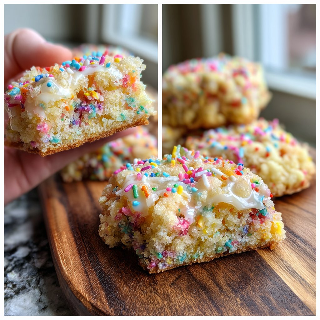 Regenbogen Streusel Zuckerplätzchen