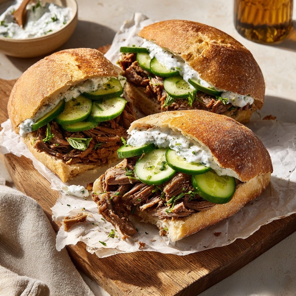 Mediterrane Gyros Sliders