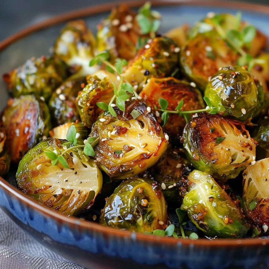 Rosenkohl aus dem Ofen