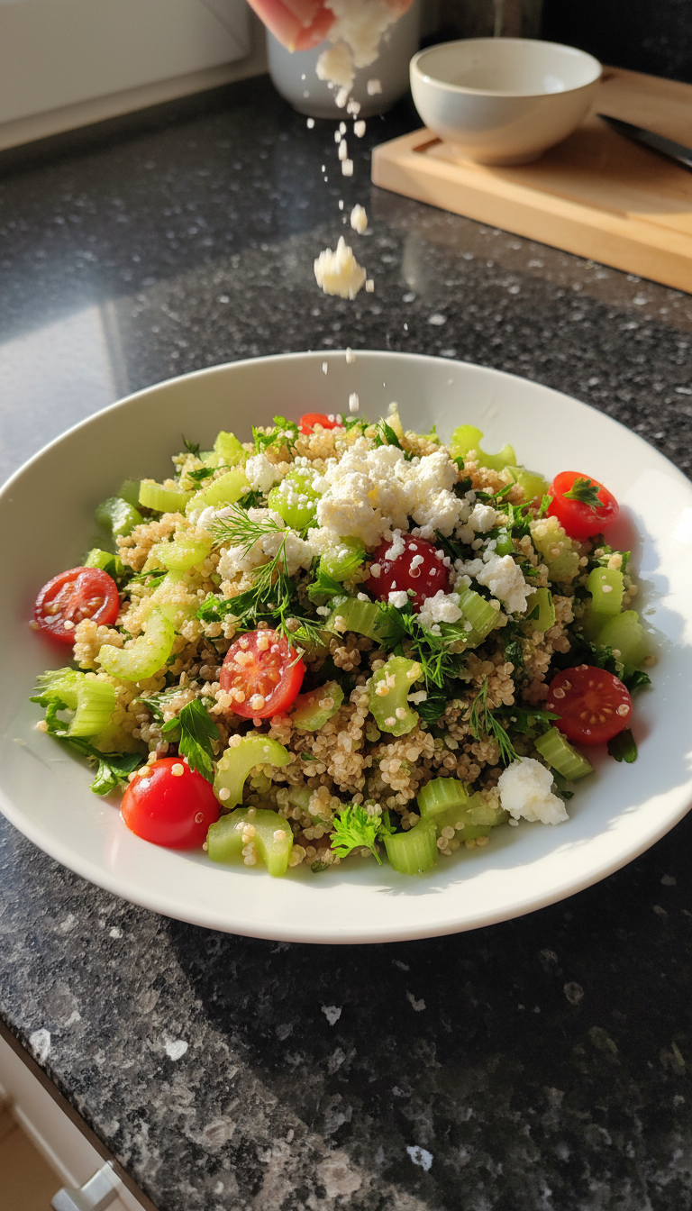 Sellerie Quinoa Salat