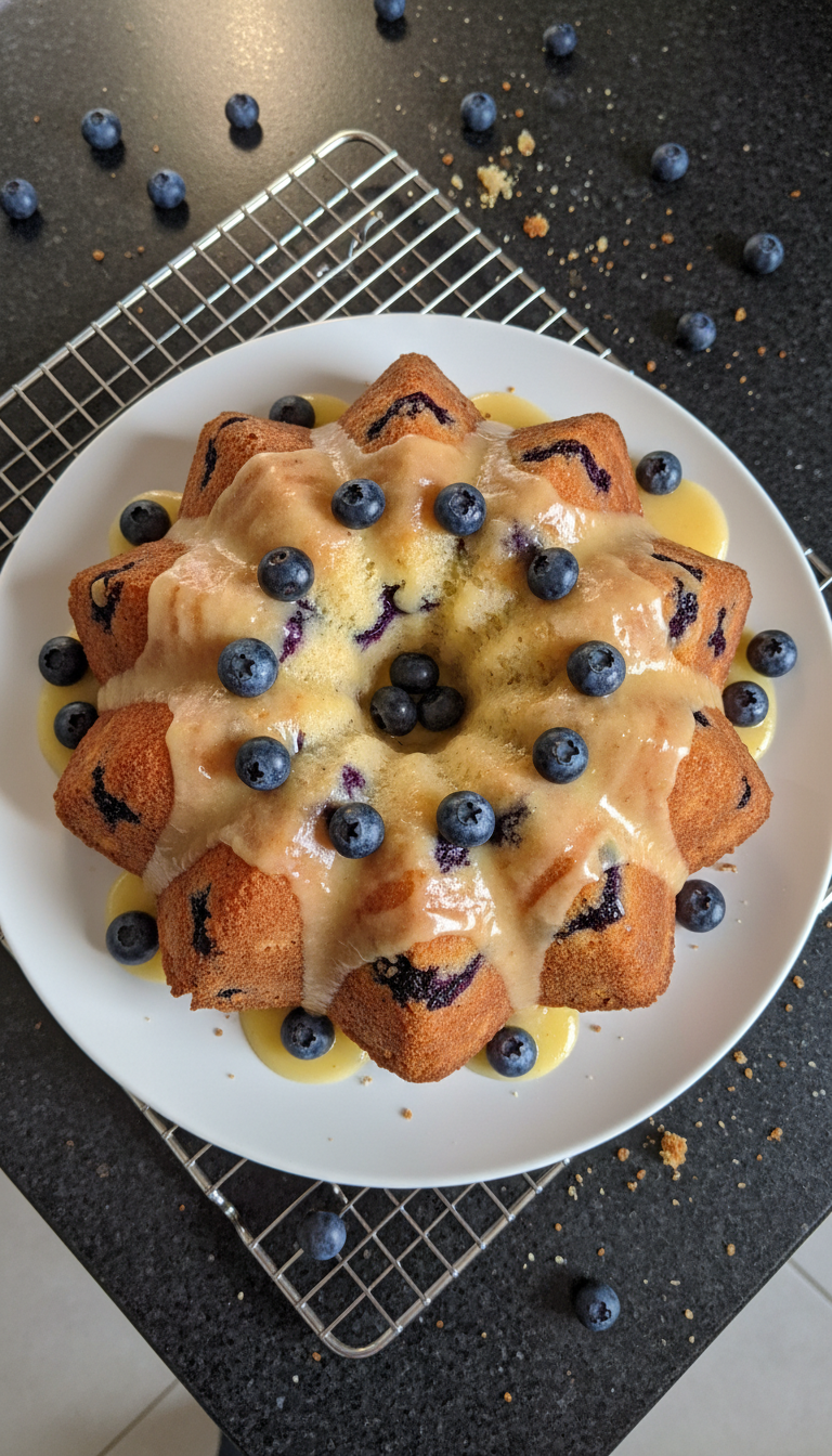 Zitronen Heidelbeer Kuchen Fisch Sternzeichen