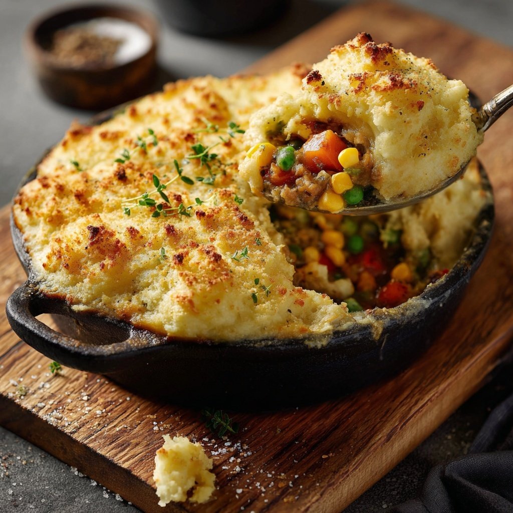 Shepherd's Pie mit Gemüse