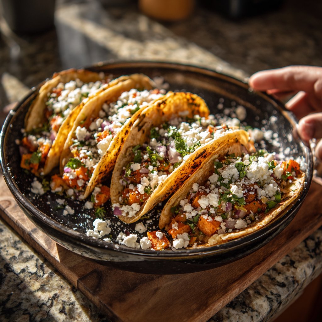 Crispy Sweet Potato Tacos