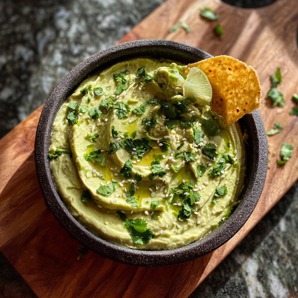 Cremiger Avocado-Limetten-Dip