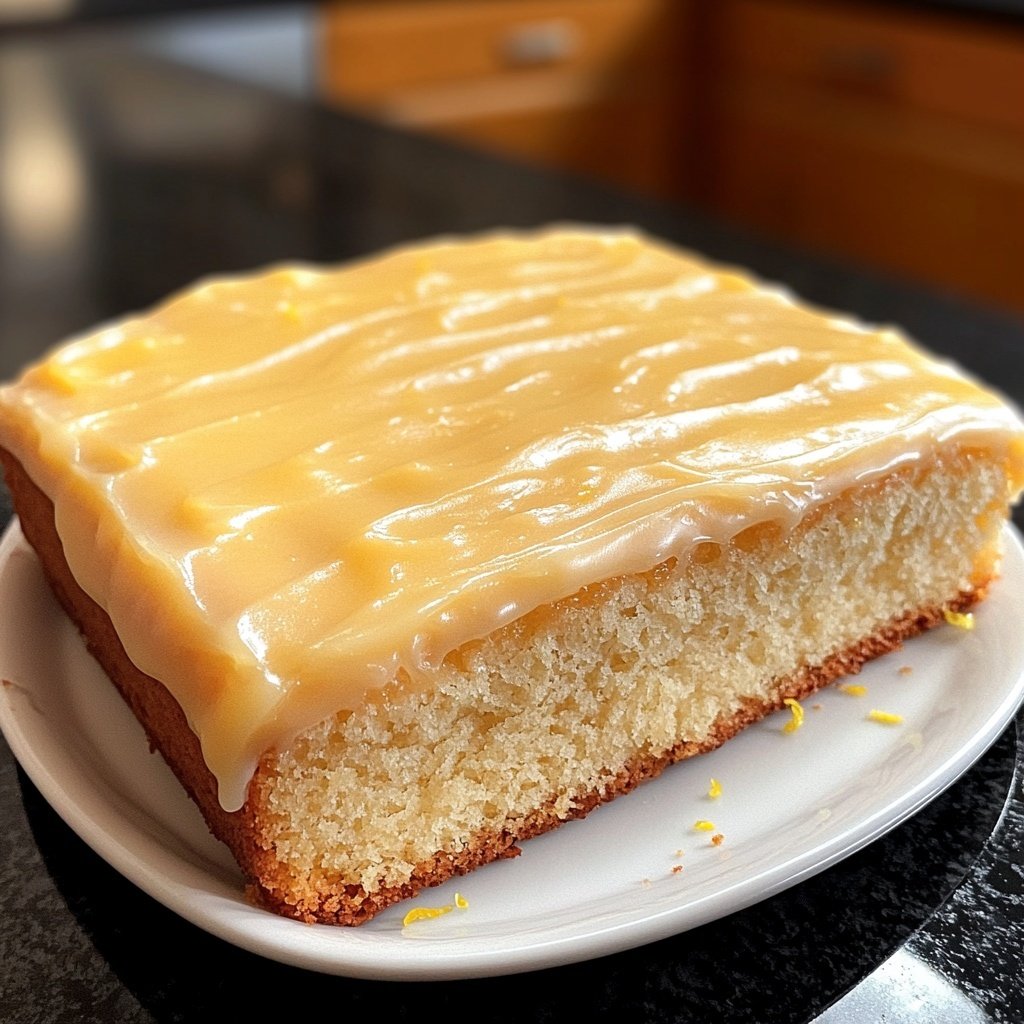 Meyer Zitronen Schachbrett Kuchen