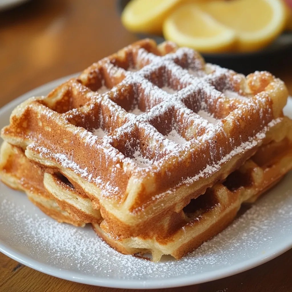 Vegane Waffeln ohne Zucker